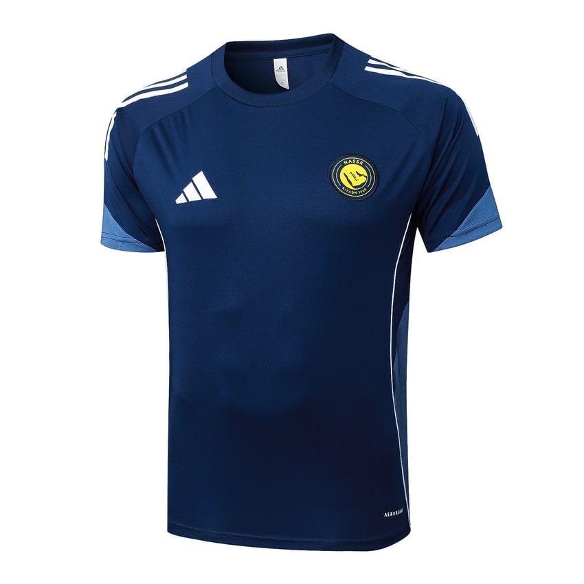 Ensemble Maillot Short Al Nassr 2025 2026 Bleu Sombre – Image 2