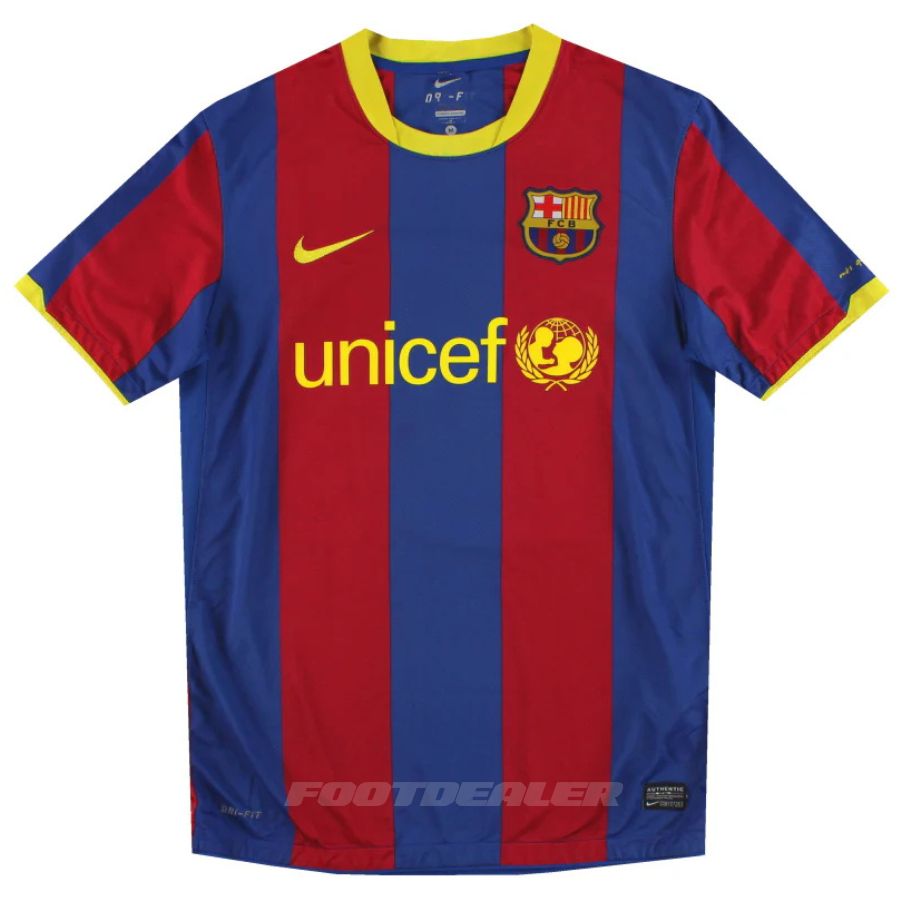 Maillot Barca Domicile 2010 2011 Villa – Image 2