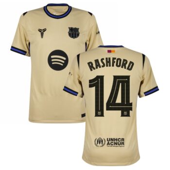 Maillot Enfant Barca Exterieur 2025 2026 Rashford
