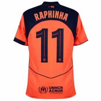 Alternative view of Maillot Barca Third 2025 2026 Raphinha