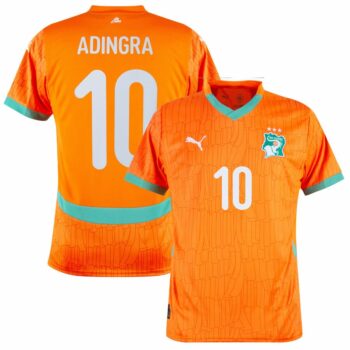 Maillot Cote d’Ivoire Domicile 2024 2025 Adingra