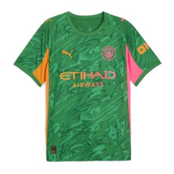 Maillot Manchester City Domicile 2025 2026 Gardien Vert