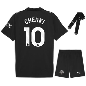 Maillot Kit Enfant Manchester City Exterieur 2025 2026 Cherki