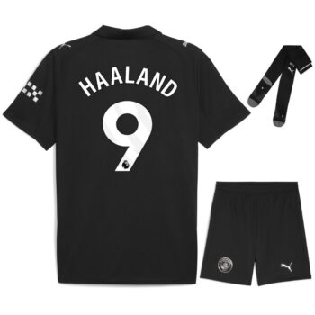 Maillot Kit Enfant Manchester City Exterieur 2025 2026 Haaland