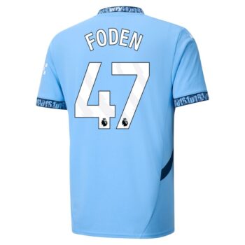 Alternative view of Maillot Manchester City Domicile 2024 2025 Foden