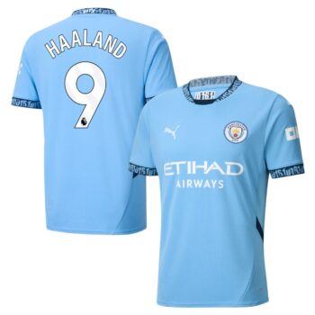Maillot Manchester City Domicile 2024 2025 Haaland
