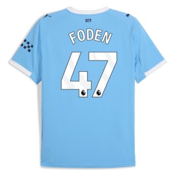 Alternative view of Maillot Kit Enfant Manchester City Domicile 2025 2026 Foden