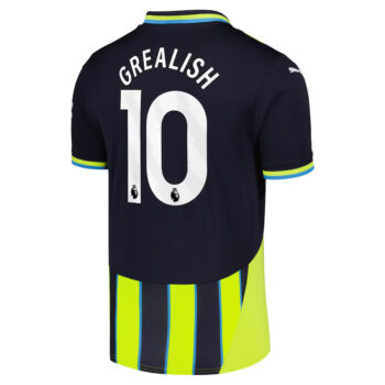 Alternative view of Maillot Kit Enfant Manchester City Exterieur 2024 2025 Grealish