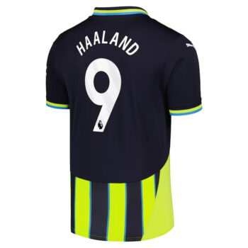 Alternative view of Maillot Manchester City Exterieur 2024 2025 Haaland