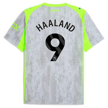 Alternative view of Maillot Kit Enfant Manchester City Third 2025 2026 Haaland