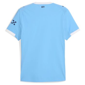 Alternative view of Maillot Match Manchester City Domicile 2025 2026